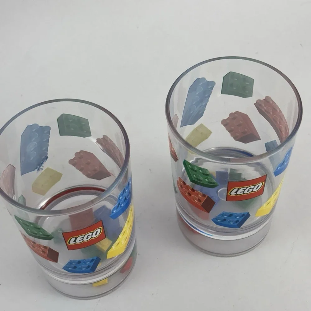 LEGO Iconic Tumbler Cups (2) - Rare & Retired 2013 Legos Inside